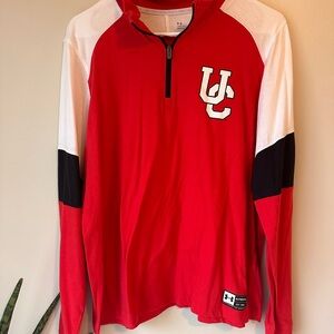 Under Armour Red Long Sleeve Shirt